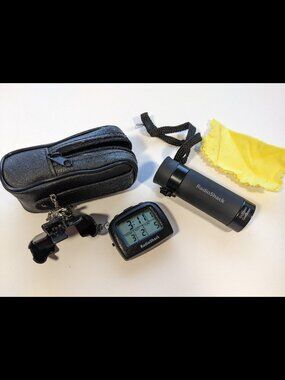 Radio Shack Digital Golf Counter + Golf Scope Rangefinder with case & cloth